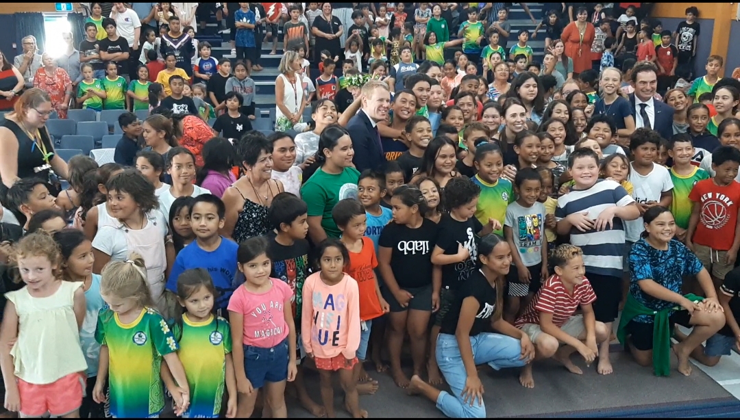Hawkes Bay App Full stomachs at Flaxmere Primary as PM launches free lunch programme
